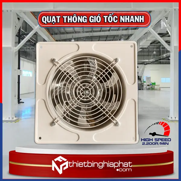 Quạt thông gió vuông tốc nhanh FS-15 10 Quạt thông gió vuông tốc nhanh FS-15 OMYSU