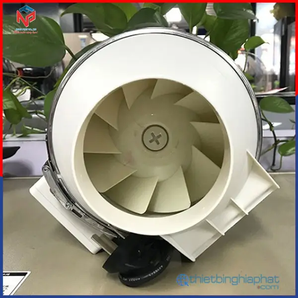 Quạt thông gió nối ống Omysu HF-100 9 Quạt hút nối ống Omysu HF-100