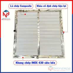 Khung chớp INOX 430 siêu bền