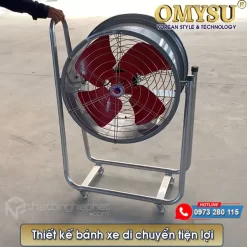 Quạt công nghiệp hướng trục di động DFG40 9 Quạt công nghiệp hướng trục di dộng dễ dàng di chuyển