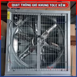 Quạt thông gió vuông tole kẽm 800x800x400mm BMF-800