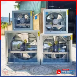 Quạt thông gió vuông tole kẽm giá tốt