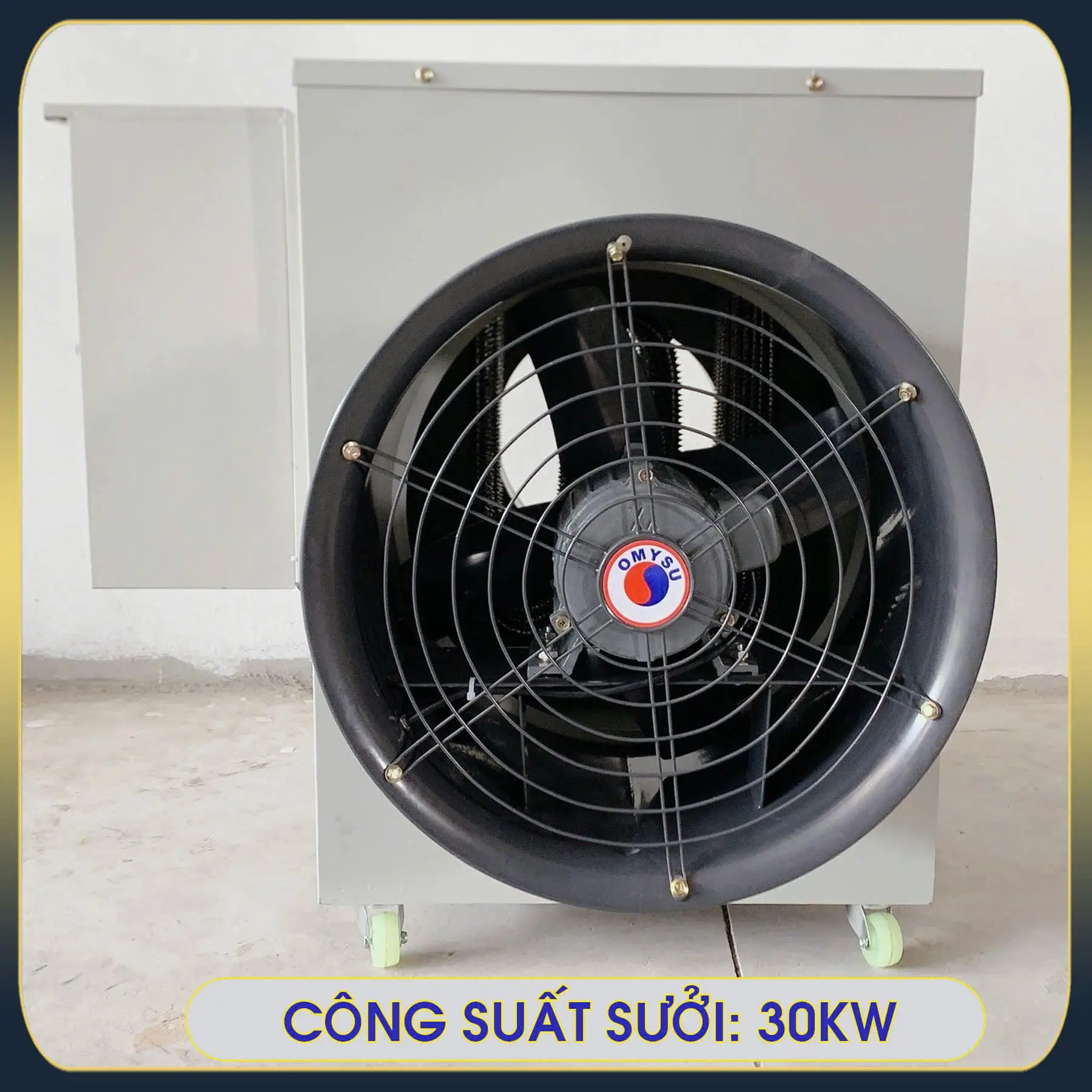 Máy sưởi điện công nghiệp OMYSU K30 30KW 9 Máy sưởi điện công nghiệp 30KW