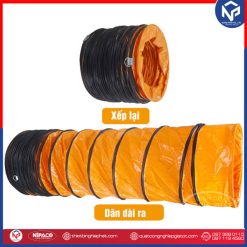 Ống gió mềm simili dễ xếp gọn