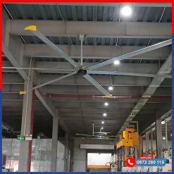 Quạt trần công nghiệp HVLS động cơ DC 6.2m 16 Quạt trần công nghiệp động cơ DC