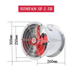 Quạt thông gió tròn SF-2.5B