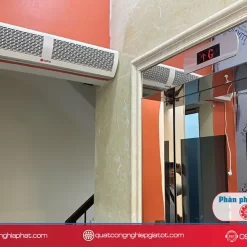 Quạt cắt gió Sunfan FM1512A-K/Y 11 Lắp đặt Quạt cắt gió Sunfan