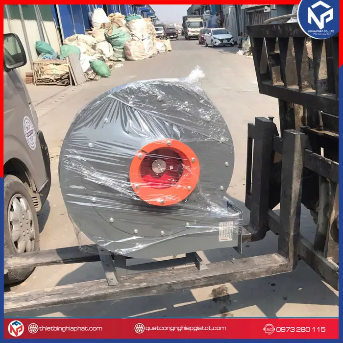 Quạt ly tâm cao áp 9-19-3.55A-1.5KW 12 Quạt ly tâm cao áp nhiều ứng dụng
