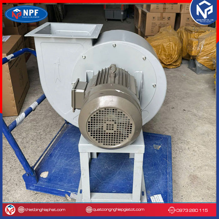 Quạt ly tâm hút khói CF-11-4.5A-5.5KW 6 Quạt ly tâm hút khói chất lượng, giá tốt