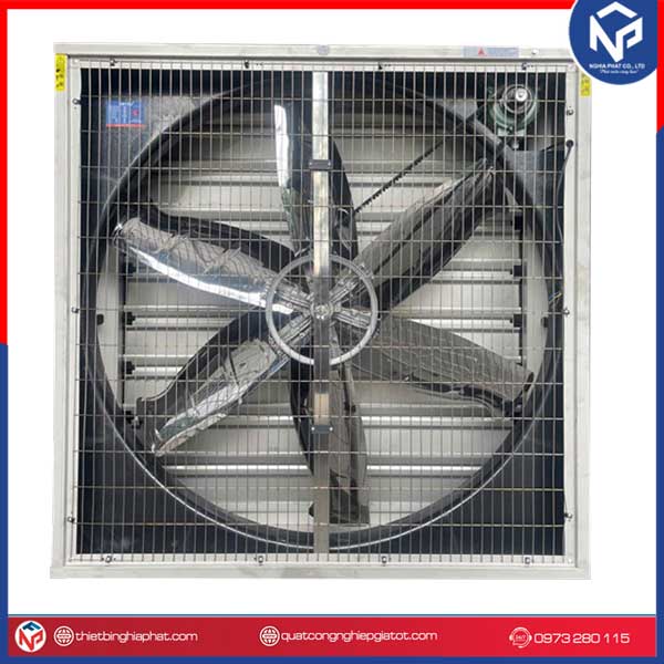 Quạt thông gió vuông INOX 304 toàn phần BMF-1100 1100x1100mm 12 Quạt thông gió vuông INOX 304 toàn phần BMF-1100 1100x1100mm