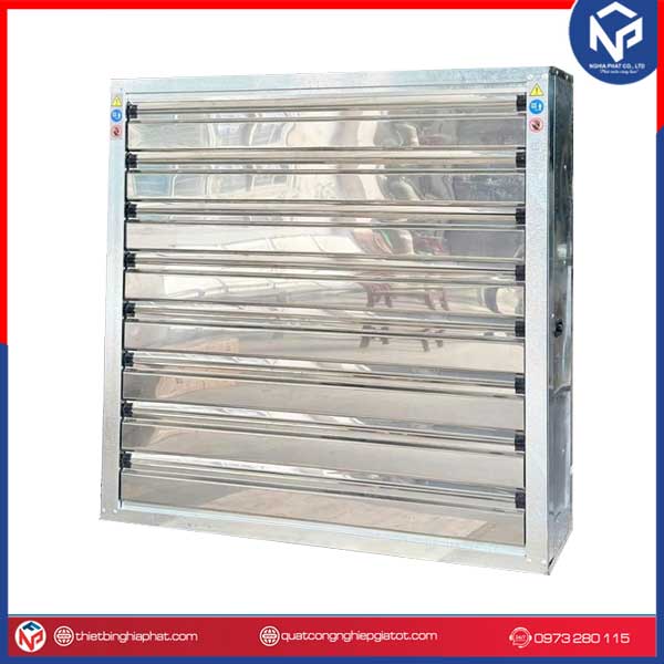 Quạt thông gió vuông INOX 304 toàn phần BMF-900 900x900mm 12 Quạt thông gió vuông INOX 304 900x900
