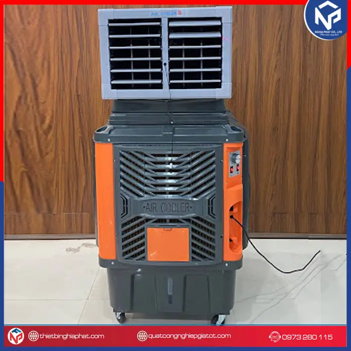 Quạt hơi nước công nghiệp 550W 7 Quạt hơi nước công nghiệp Aircooler 9000 m3/h 550W
