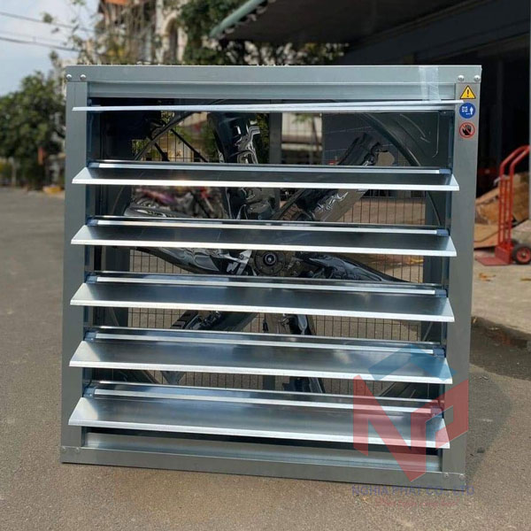 Quạt hút công nghiệp vuông 900x900x400mm 11 Quạt thông gió vuông 1000x1000x400mm