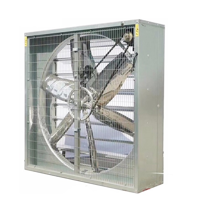Quạt hút công nghiệp vuông 1100x1100x400mm 7 Quạt thông gió vuông kích thước 1380x1380mm
