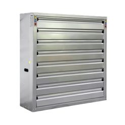Quạt hút công nghiệp vuông 1100x1100x400mm 17 Quạt thông gió vuông 1380x1380