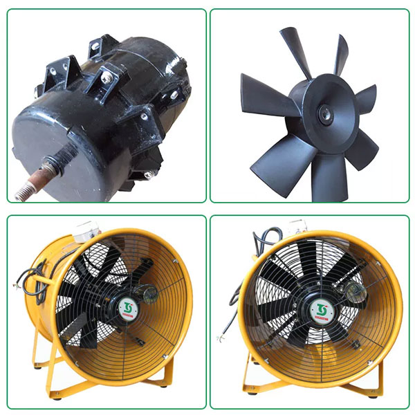Quạt hút xách tay Soffnet SHT-45 12 Chi tiết Quạt Hút Xách Tay Soffnet SHT-45