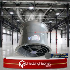 Quạt thông gió tròn OMYSU FA-35C1 12 Quạt thông gió tròn OMYSU FA-35C1 dập gân tăng cứng
