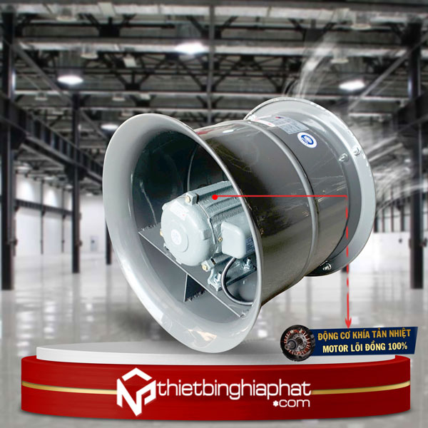 Quạt thông gió tròn OMYSU FA-35C1 10 Quạt thông gió tròn OMYSU FA-35C1 motor lõi đồng 100%