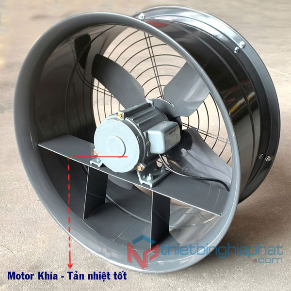 Quạt thông gió tròn OMYSU FA-50C1 9 Quạt tròn D500 motor tản nhiệt