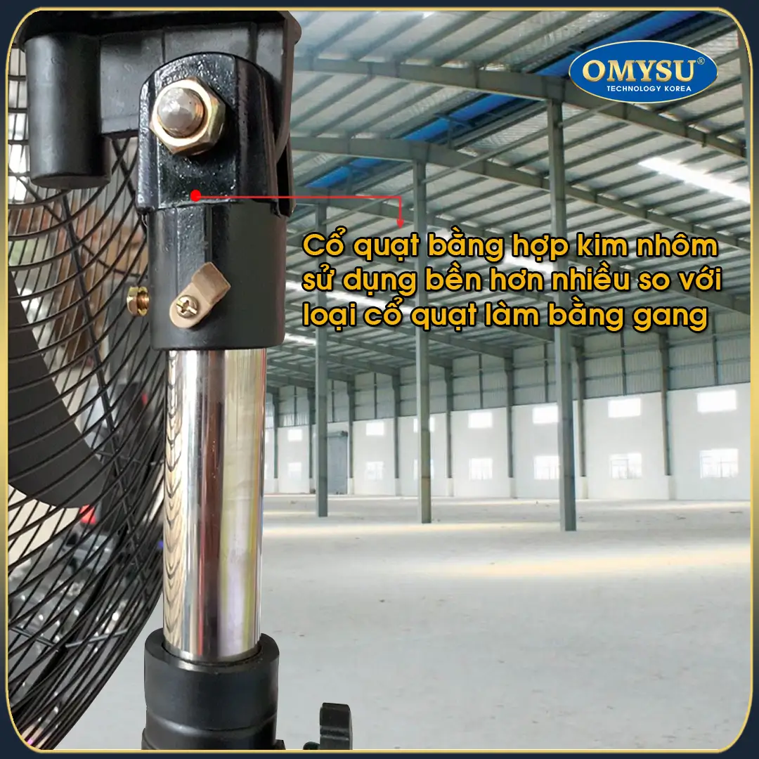 Quạt đứng công nghiệp OMYSU OMS-750 12 Quạt đứng công nghiệp OMYSU
