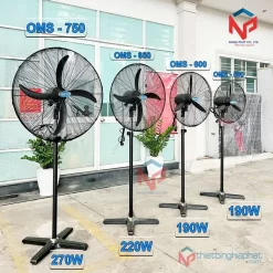 Quạt đứng công nghiệp OMYSU OMS-750 14 Quạt đứng công nghiệp OMYSU nhiều size lựa chọn
