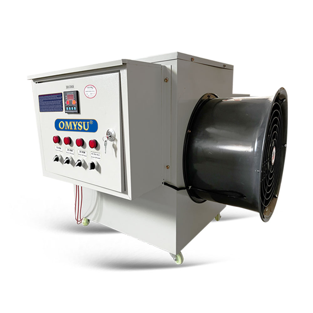 Máy sưởi điện công nghiệp OMYSU K30 30KW 7 Máy sưởi điện công nghiệp OMYSU K30