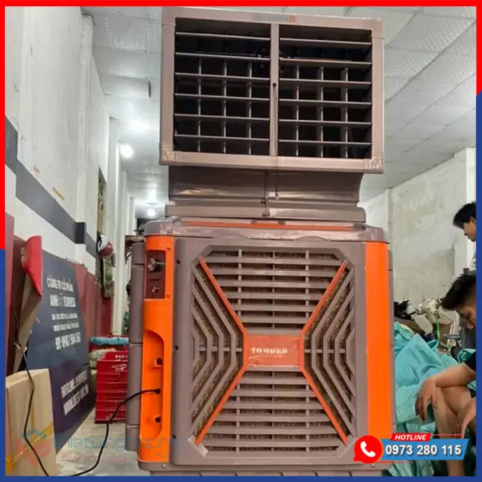 Máy làm mát công nghiệp TOMOKO HA-2600 550W 8 Máy làm mát Aircooler 750W 36.000 m3/h