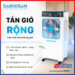 Máy làm mát Daikiosan DM110 tản gió rộng
