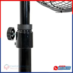 Quạt đứng công nghiệp Chinghai HS243Đ 140W sải cánh 600mm 14 Quạt đứng công nghiệp Chinghai điều chỉnh chiều cao tối đa 1.7m