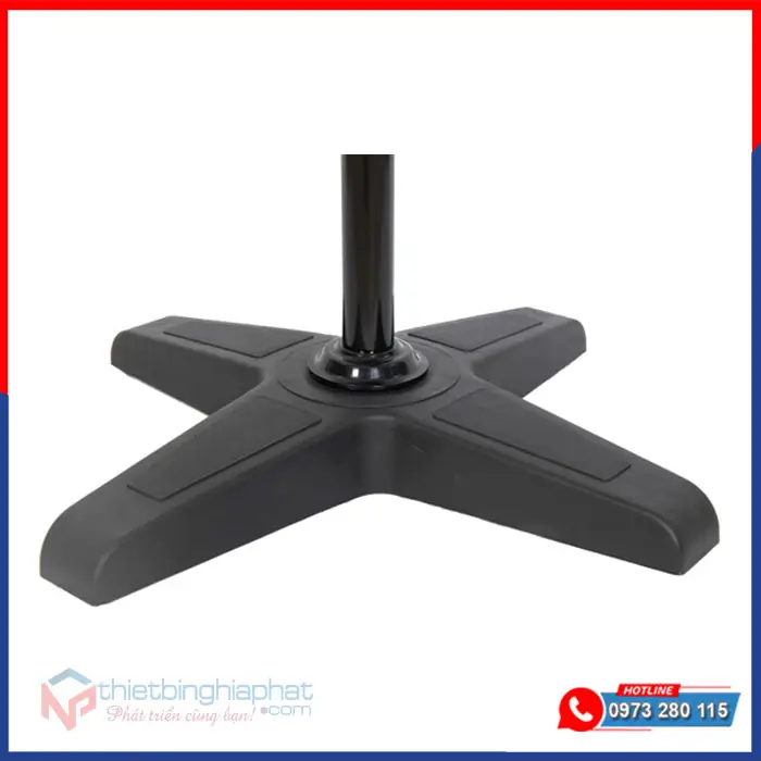 Quạt đứng công nghiệp Chinghai HS243Đ 140W sải cánh 600mm 11 Quạt đứng chinghai trang bị chân đế chắc chắn