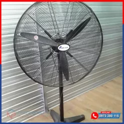 Quạt đứng công nghiệp Chinghai HS243Đ 140W sải cánh 600mm 13 Quạt đứng công nghiệp Chinghai làm mát nhà xưởng, nhà hàng, quán ăn