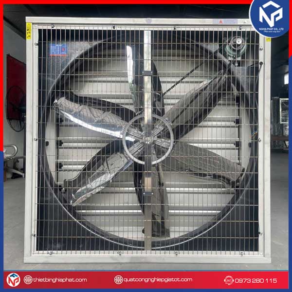 Quạt thông gió vuông INOX 304 BMF-1100 1100x1100mm 12 Quạt thông gió vuông INOX 304 chất lượng cao