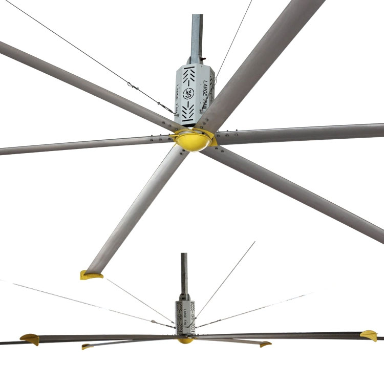 Quạt trần công nghiệp HVLS cánh dài 7.3M (Motor giảm tốc) 9 Quạt trần công nghiệp HVLS cánh dài 7.3M (Motor giảm tốc)