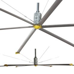 Quạt trần công nghiệp HVLS cánh dài 4.2M (Motor giảm tốc)