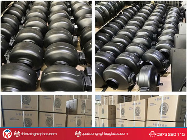 Quạt hút nối ống Sunfan KTO-125 9 Nghĩa Phát phân phối Quạt hút mùi nối ống các loại