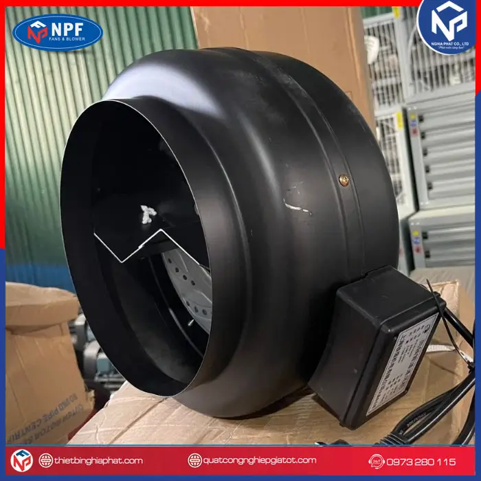 Quạt hút nối ống phi 315 11 Quạt hút mùi nối ống