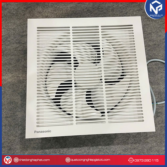 Quạt hút gắn tường Panasonic FV-25AL1 9 Quạt thông gió gắn tường Panasonic có màn che
