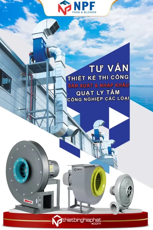 Quạt ly tâm công nghiệp