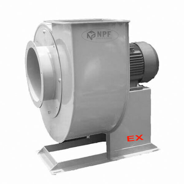 Quạt ly tâm phòng nổ 3HP Trung áp 3 Quạt ly tâm phòng nổ 5HP