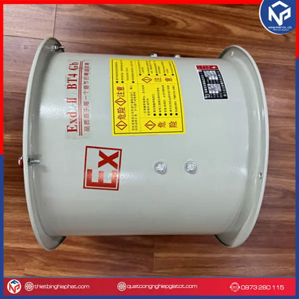Quạt hướng trục phòng nổ CBF-200 7 Quạt phòng nổ hướng trục Nipaco CBF