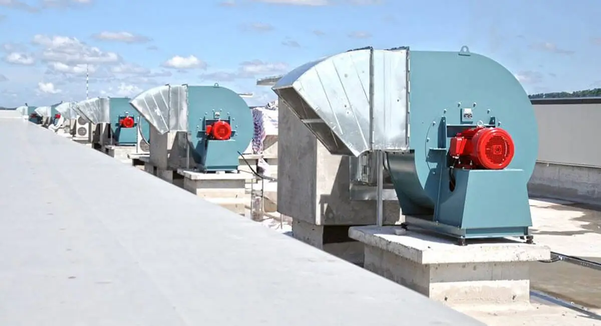 Quạt công nghiệp ly tâm chịu nhiệt hút khói PCCC