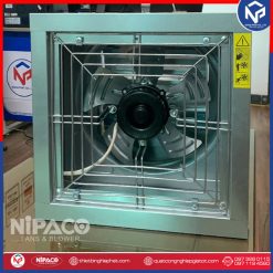 Quạt hút công nghiệp vuông 300x300mm 17 Quạt thông gió vuông 300x300