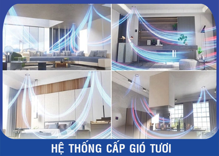 Cung cấp hệ thống cấp gió tươi