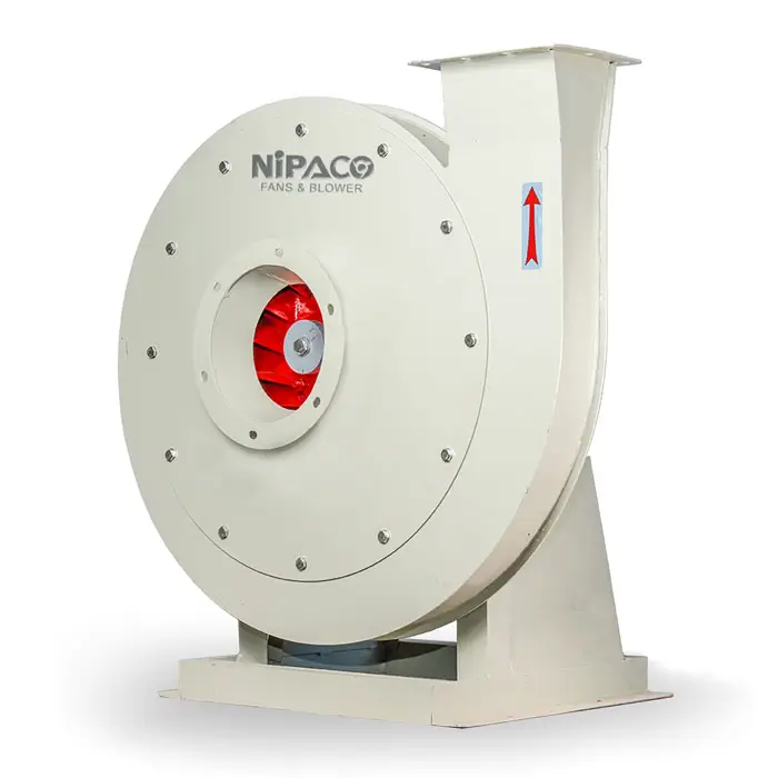Quạt ly tâm cao áp 4HP NPC152-4.0A-3KW-2P 9 Quạt ly tâm cao áp 4HP 3KW