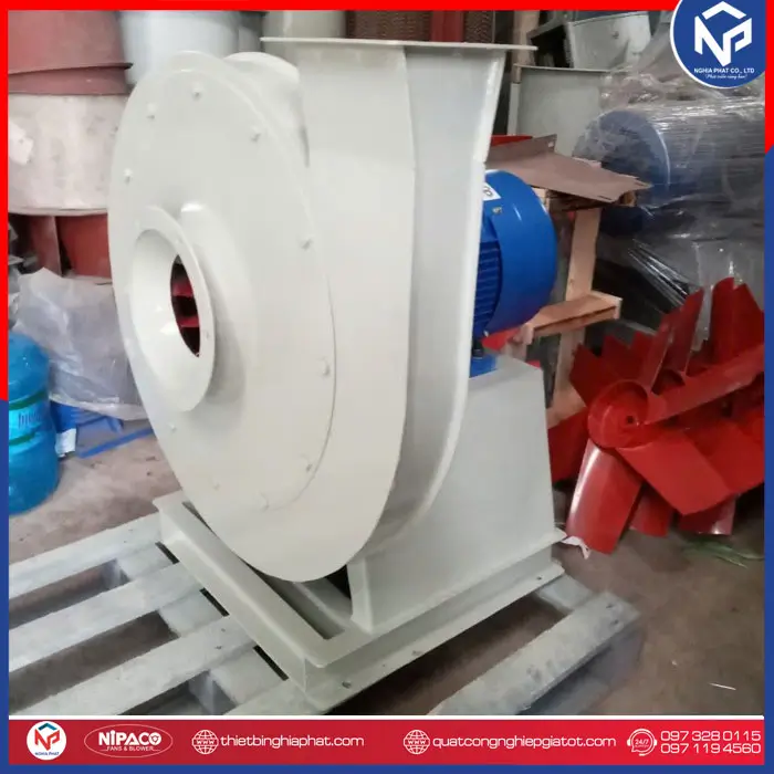 Quạt ly tâm cao áp 4HP NPC152-4.0A-3KW-2P 10 Quạt ly tâm cao áp 5.5HP 4KW