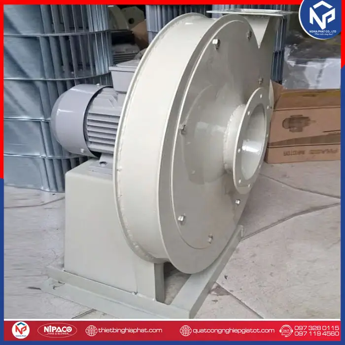 Quạt ly tâm cao áp 4HP NPC152-4.0A-3KW-2P 11 Quạt ly tâm cao áp 5.5HP 4KW