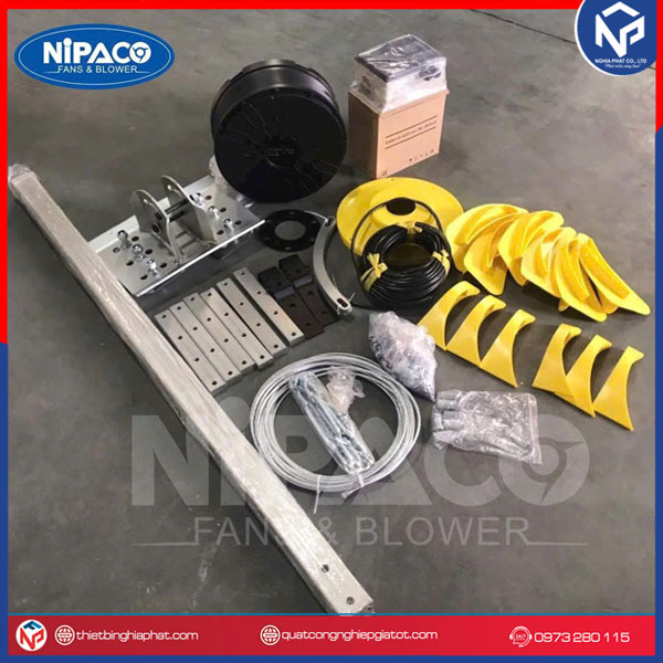 Quạt trần công nghiệp - cánh dài 5.2M động cơ DC 11 Quạt trần công nghiệp động cơ DC