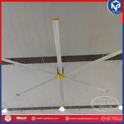 Quạt trần công nghiệp HVLS cánh dài 7.3M (Motor giảm tốc) 18 Quạt trần công nghiệp sải cánh 7.3m - Động cơ giảm tốc