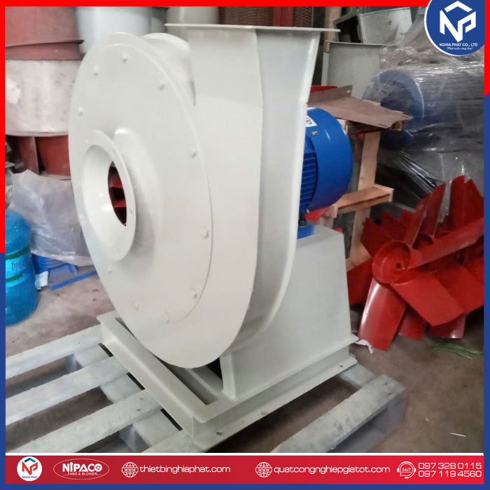Quạt ly tâm cao áp 1.5HP NPC152-3.15A-1.1KW-2P 8 Quạt Ly Tâm Cao Áp 1.5HP 1.1KW