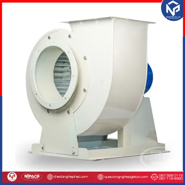 Quạt ly tâm hút khói 10HP 7.5KW NPC121-4.5A 9 Quạt ly tâm hút khói 10HP 7.5KW NPC121-4.5A